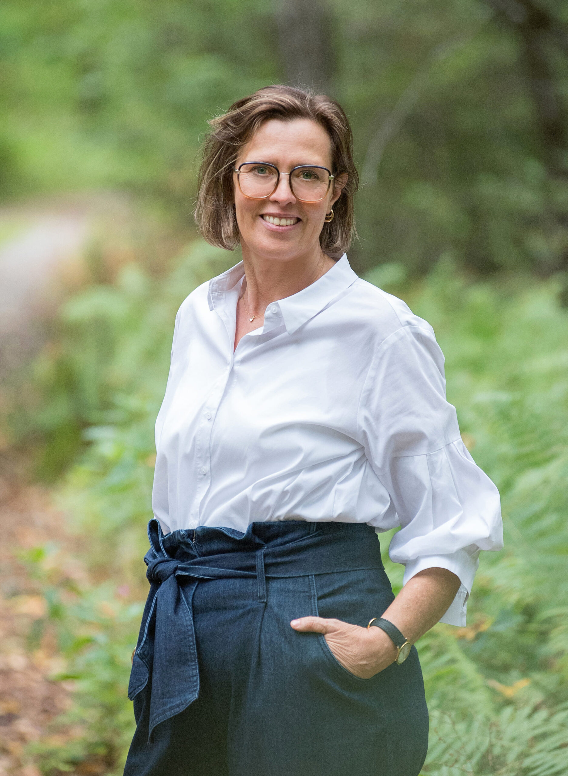 Mareike Senk im Wald
